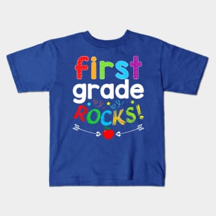 1st grade rocks Kids T-Shirt